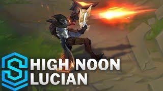 High Noon Lucian Skin Spotlight - League of Legends