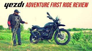 2025 Yezdi Adventure First Ride Review | Better Than Himalayan?