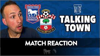 Match Reaction - Southampton 1 v 1 Ipswich Town - Town clinch a point in the last minute!