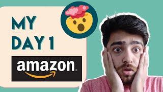 My CRAZY Day 1 Experience at AMAZON!!  | Joining in Lockdown | WFH| SDE