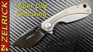 Viper Knives Lille Unboxing/ Designed by Jesper Voxnaes