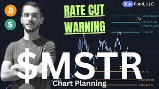 $MSTR Stock: Rate Cut Warning - MicroStrategy Stock Price Chart Planning