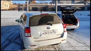 Зимняя эксплуатация или Гибридные будни toyota fielder hybrid  wxb