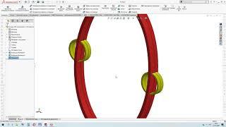 SolidWorks. Инструмент Масштаб. Панель инструментов Элементы