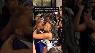 chioma is overwhelmed by the show of love....#fypage #davido #chiomadavido #cute #love #surprise