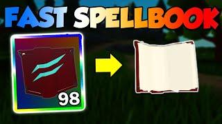 How to get Spellbook Fast in Roblox Sky Block! (How to Use) *ISLANDS*