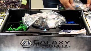 Unboxing Galaxy Defenders Board Game HD