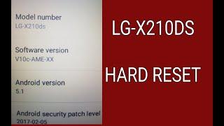 how to hard reset lg k7 x210ds