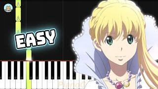 Aldnoah.Zero ED 2 - "aLIEz" - EASY Piano Tutorial & Sheet Music