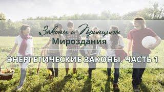 Вебинар шестой. Энергетические Законы, часть 1