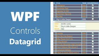 WPF Controls | 27-Datagrid | Search, Filter Rows , Filtering datagrid data| Part 10