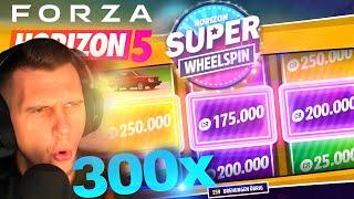 300x Super Wheelspin Opening - FORZA HORIZON 5