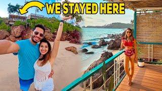 We Stayed On A Cliff In Goa - Private Beach | Full Details With Costing | The Cape Goa