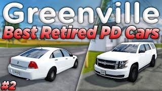 BEST RETIRED POLICE CARS IN GREENVILLE! - Part 2 | ROBLOX - Greenville Wisconsin Revamp