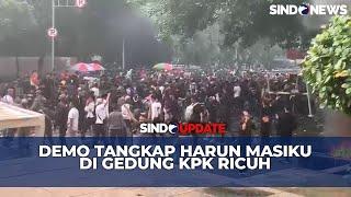 Tuntut Tangkap Harun Masiku, Aksi Massa di Gedung KPK Berakhir Ricuh - Sindonews Update