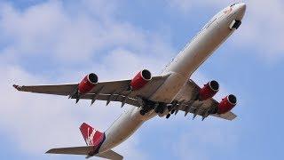 Incredible Close-up Departures at London Heathrow Airport | RWY09R | 13/07/2018