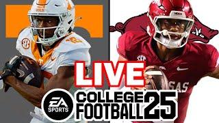 Tennessee at Arkansas - 10/5/24 Simulation (EA College Football 25)