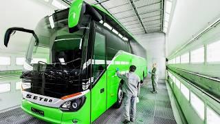 BUS Assembly2025 (MAN, SETRA, Mercedes): Production plant Factory Manufacturing Process