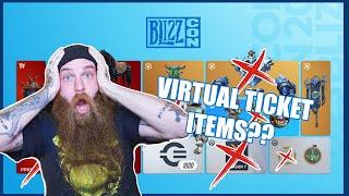 BLIZZCON 2023 VIRTUAL TICKET ITEMS?! | BlizzCon Collection