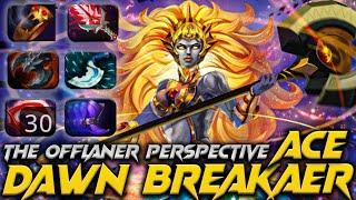 Ace Dawnbreaker The Offlaner - Dota 2 Pro Gameplay 7.35D Patch