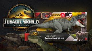 Jurassic World Rebirth Power Devour T-Rex Comparison Review: ALL REX TOYS! / CollectJurassic.com