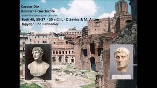 CD49,33 44 Cassius Dio 49, 33 44    33 v Chr