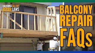 Balcony & Deck Repair FAQ | Balcony Inspection Questions | Bay Cities Construction