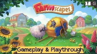 Farmscapes (by Playrix) - Android / iOS Gameplay