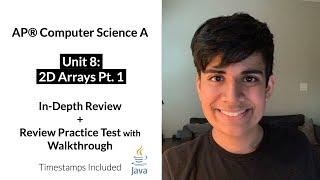 APCS Unit 8 (Part 1): 2D Arrays In-Depth Review and Practice Test | AP Computer Science A