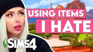 Using Items I HATE To Build a House in The Sims 4 // Sims 4 Build Challenge