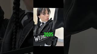 Evolution of Wednesday 2025-2004 #wednesday #jennaortega #shorts