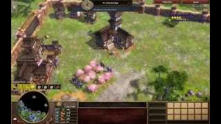 Uprising! - Japan M2 - Hard Walkthrough - Age of Empires III Asian Dynasties