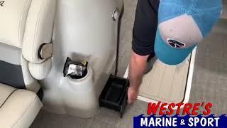 Take a tour with Mark on this new 2021 Barletta Pontoon.