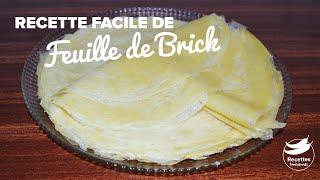 Recette feuille de brick malsouka facile et inratable , diouls, ملسوقة