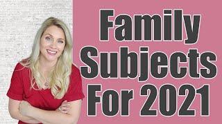OUR FAMILY SUBJECTS FOR 2021 | What We Homeschool Together | Family Homeschool Curriculum | Combine