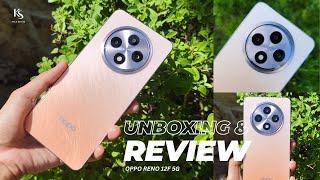 OPPO Reno 12F 5G Unboxing & Phone Review Under 7 mins! | Camera Test, Features, and Performance!