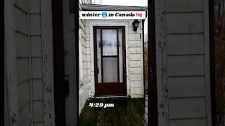 Sunset in Canada @4:30pm during winters|| మీరు ఇది చూసారా కెనడా  లో 4:30 కే చీకటి