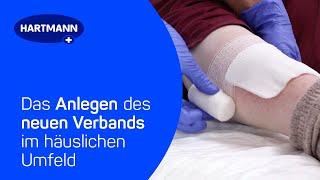 Das Anlegen eines Wundverbands im häuslichen Umfeld