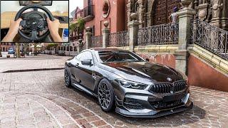 BMW M8 Competition Coupé - Forza Horizon 5 | Steering Wheel Gameplay