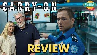 CARRY-ON Movie Review | Taron Egerton | Jason Bateman | Netflix