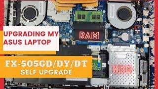 Upgrading RAM in my ASUS tuf fx-505GD/DY/DT | How to select ram for laptop/ How to check ram type?