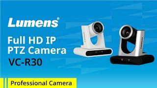 Lumens VC-R30 Full HD IP PTZ Camera for Video Conferencing & Hybrid Classrooms