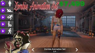 Avakin Life | ZOMBIE ANIMATION SET