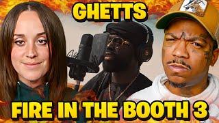   Americans First Time Hearing Ghetts - Fire In The Booth 3