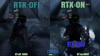 Rtx 4060:  Ray Tracing On Vs Off!