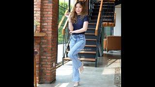 cutbray jeans wanita rawis snow acid blue 6783