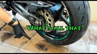 How to Clean and Lube your Motorcycle chain | Best Practice