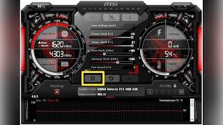 MSI AfterBurner overlay