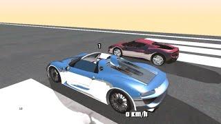 Ferrari 296 GTB Vs Porsche 918 Spyder Drag Race 1 Mile