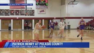 Pulaski County girls win River Ridge title, Secrist hits career milestone